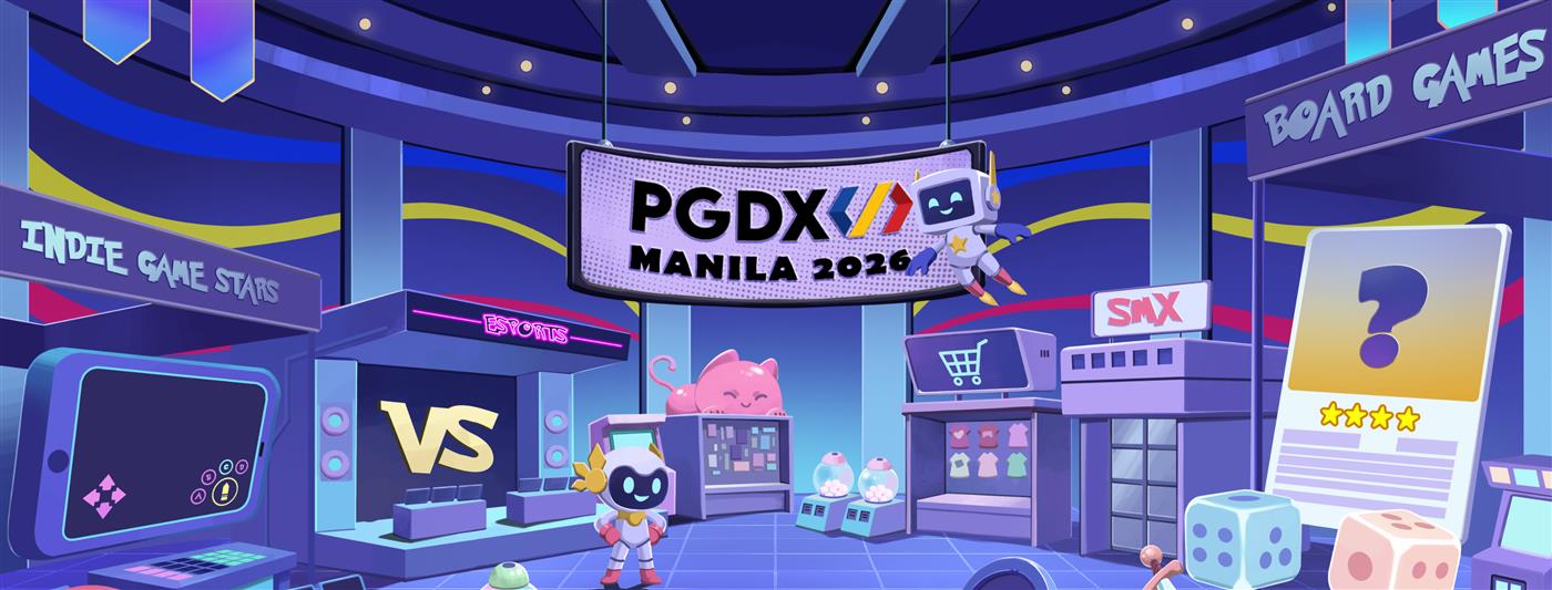 PGDX Manila 2026 key art by GDAP